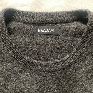 100% Cashmere NAADAM Gray Sweater - Like New!